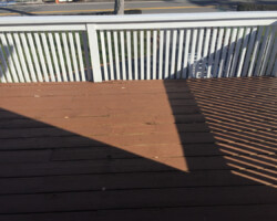 Harveys Lake Deck Staining